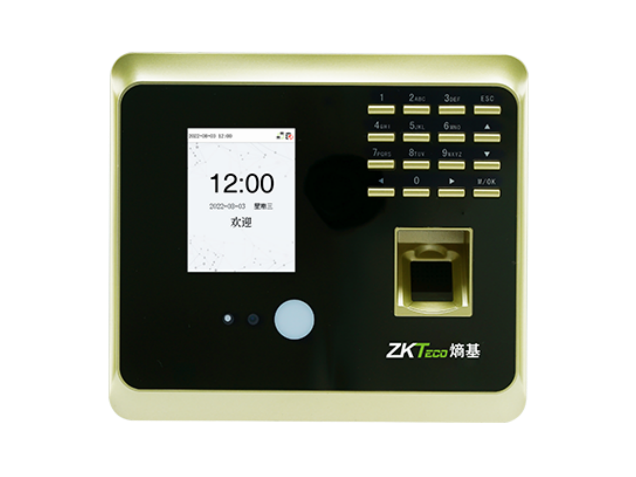 可見光面部指紋考勤終端DF203